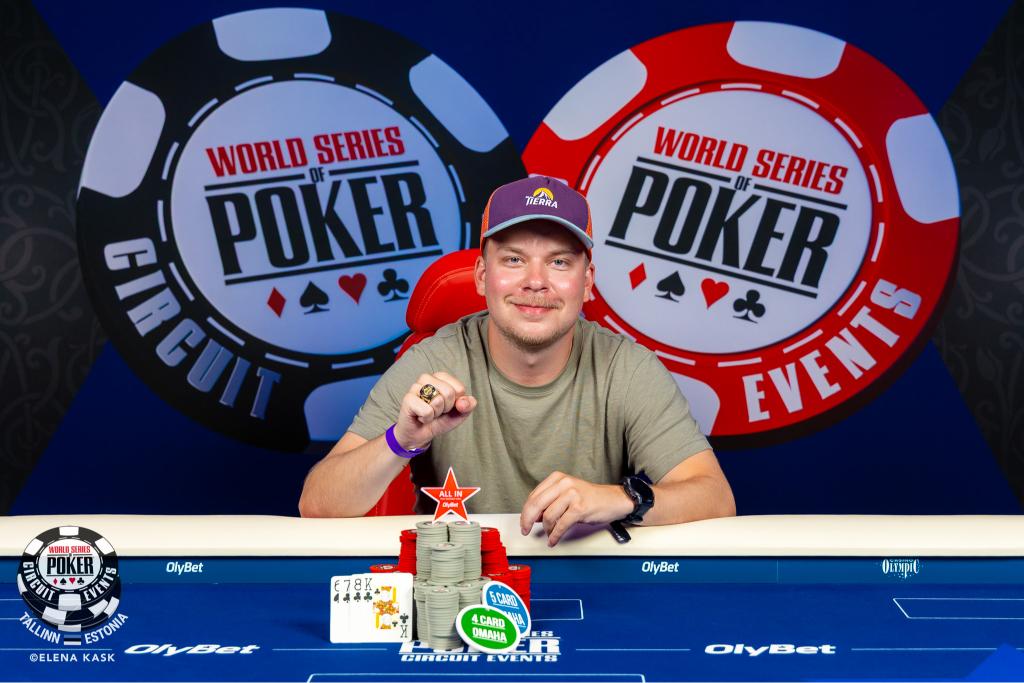 Niinivaara, Siljander, and Vinaya Wins WSOP Circuit Tallinn Rings on Wednesday
