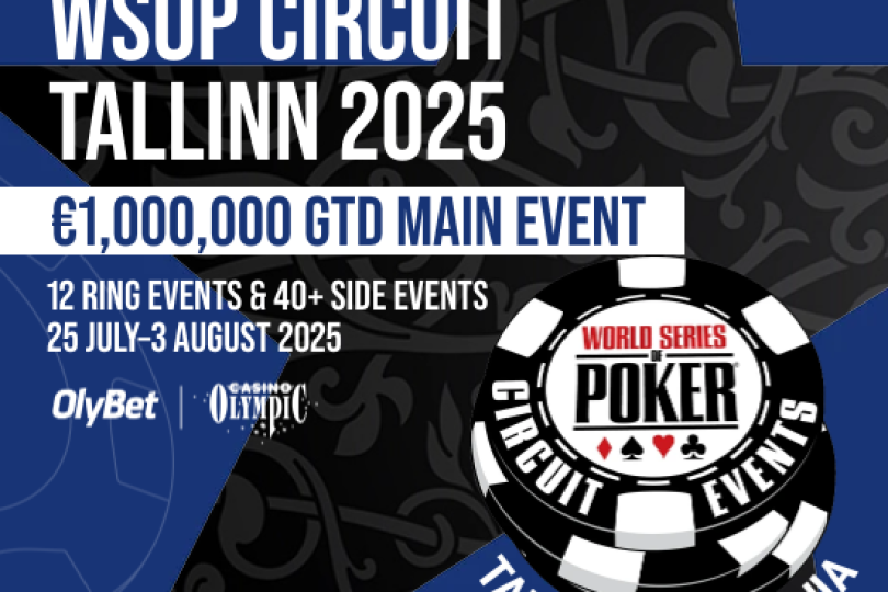 Dates and Schedule Released for the 2025 WSOPC Tallinn